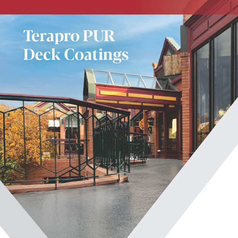 terapro pur deck coatings brochure