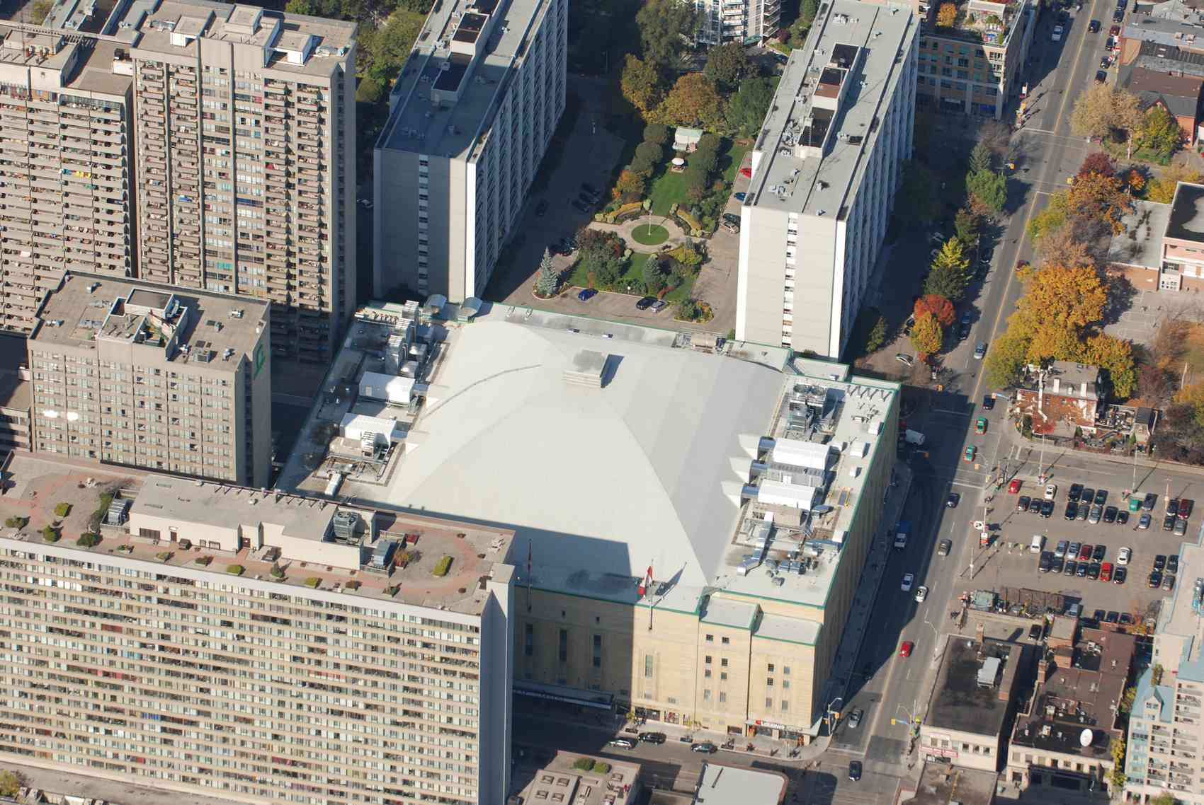 Maple Leaf Gardens Arena in Canada