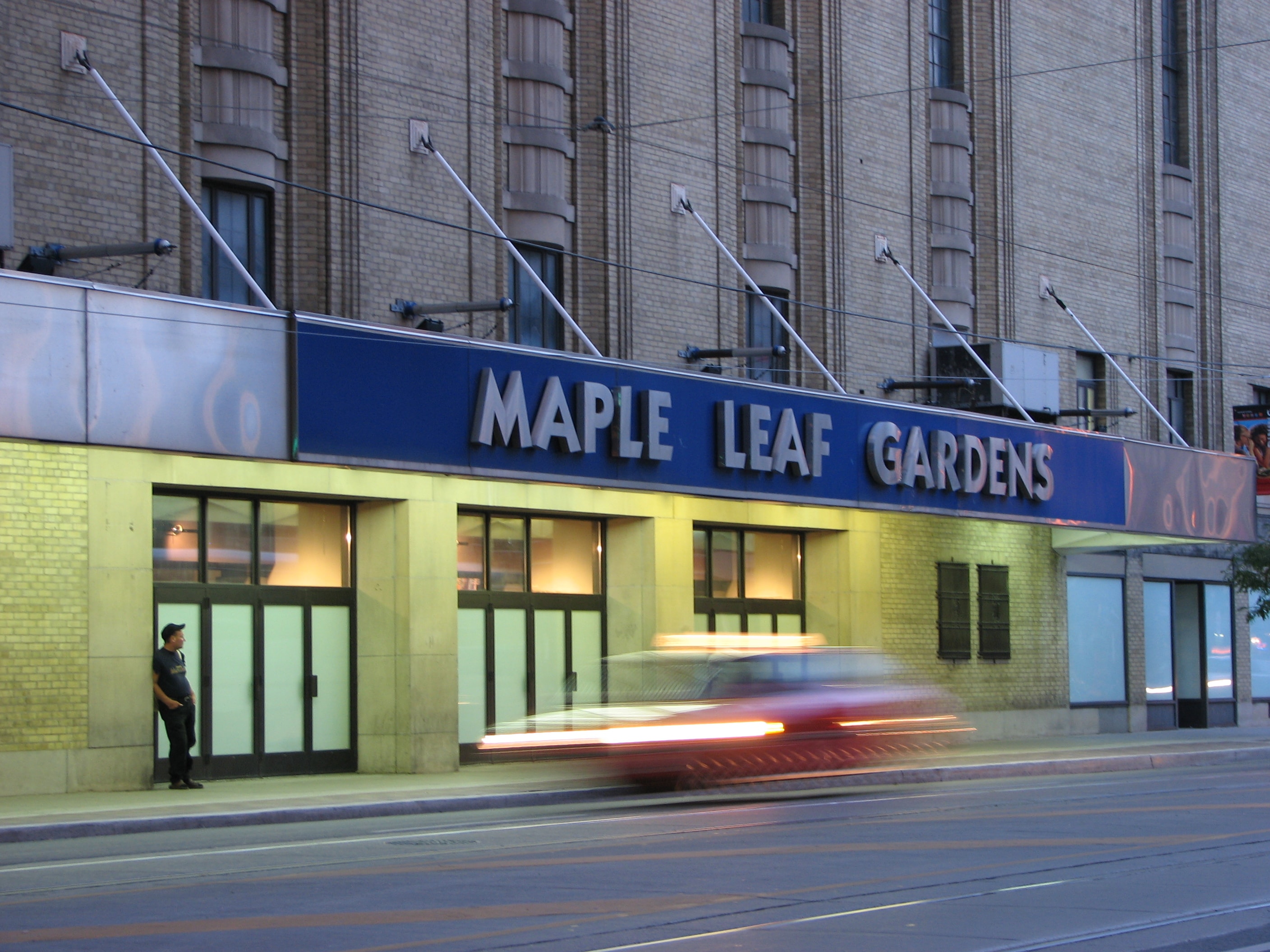 Maple Leaf Gardens Arena in Canada