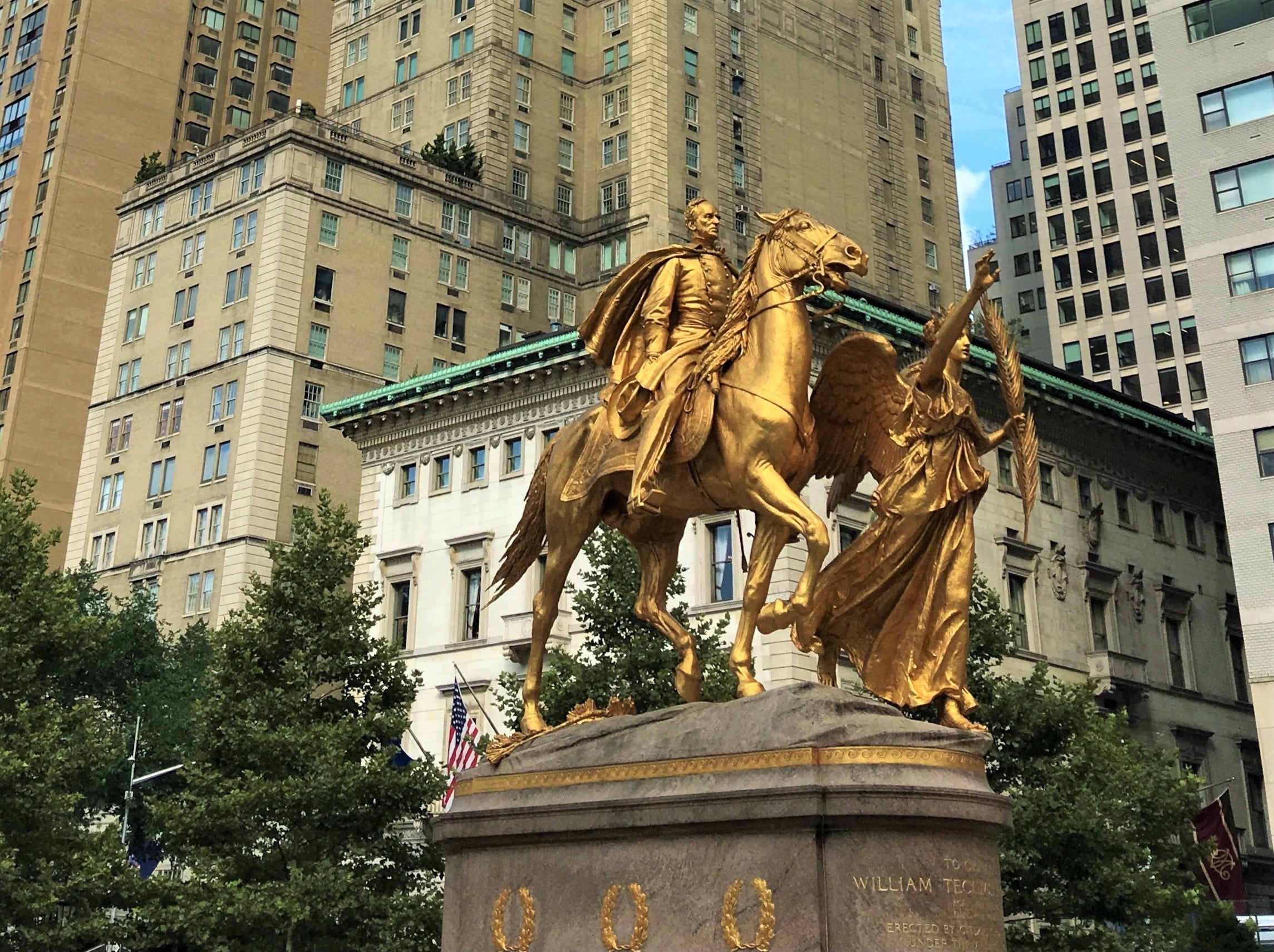 Sherman Monument at Grant Plaza