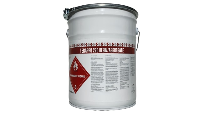 Bucket of Siplast Terapro 220 Resin/Aggregate