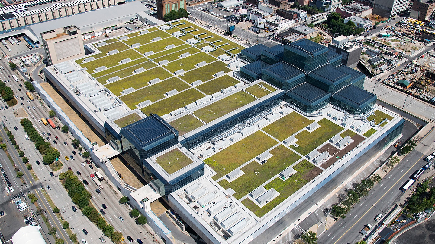 Jacob J Javits Convention Center in New York City