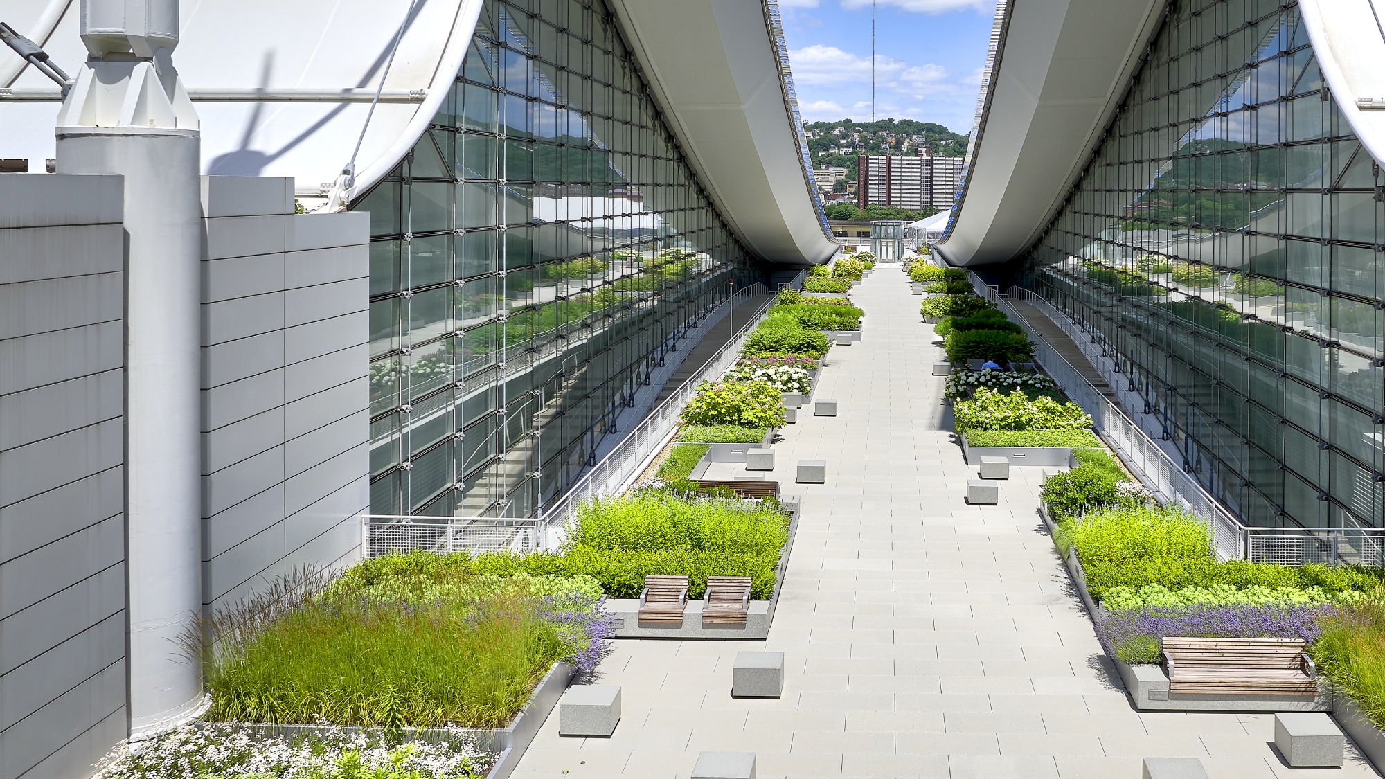 David L. Lawrence Convention Center green roofing and waterproofing solutions from Siplast