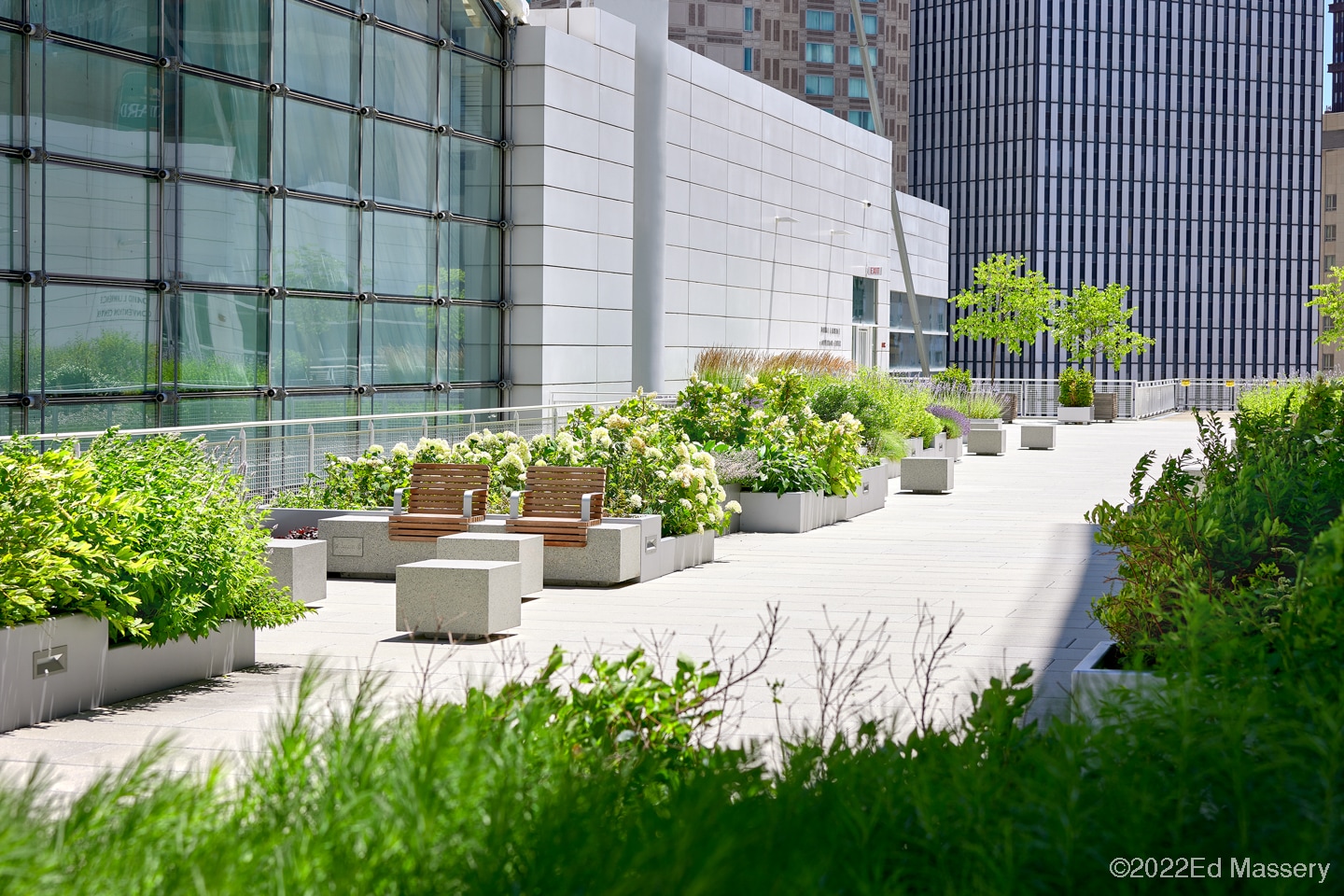 DLCC plaza deck in Pittsburgh, PA