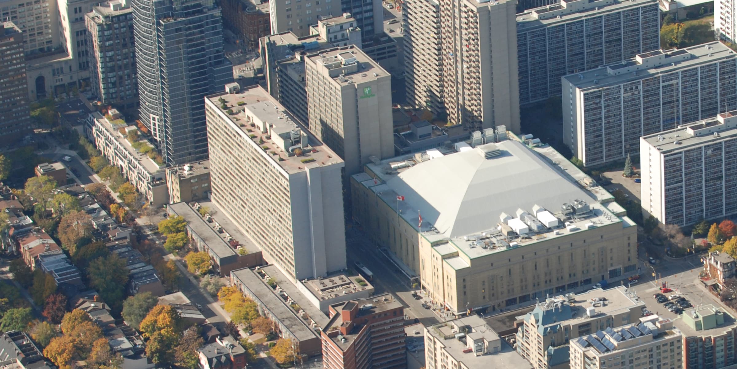 Maple Leaf Gardens Arena in Canada