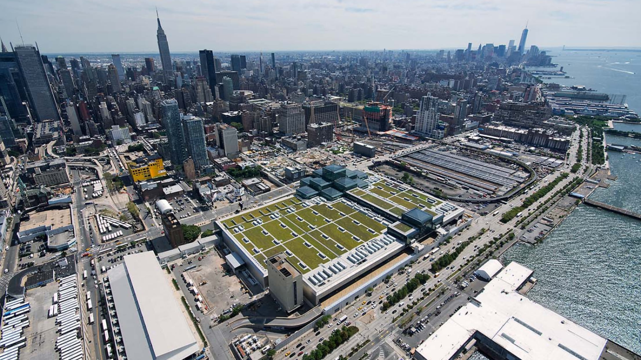 Jacob Javits Convention Center with Siplast reroof