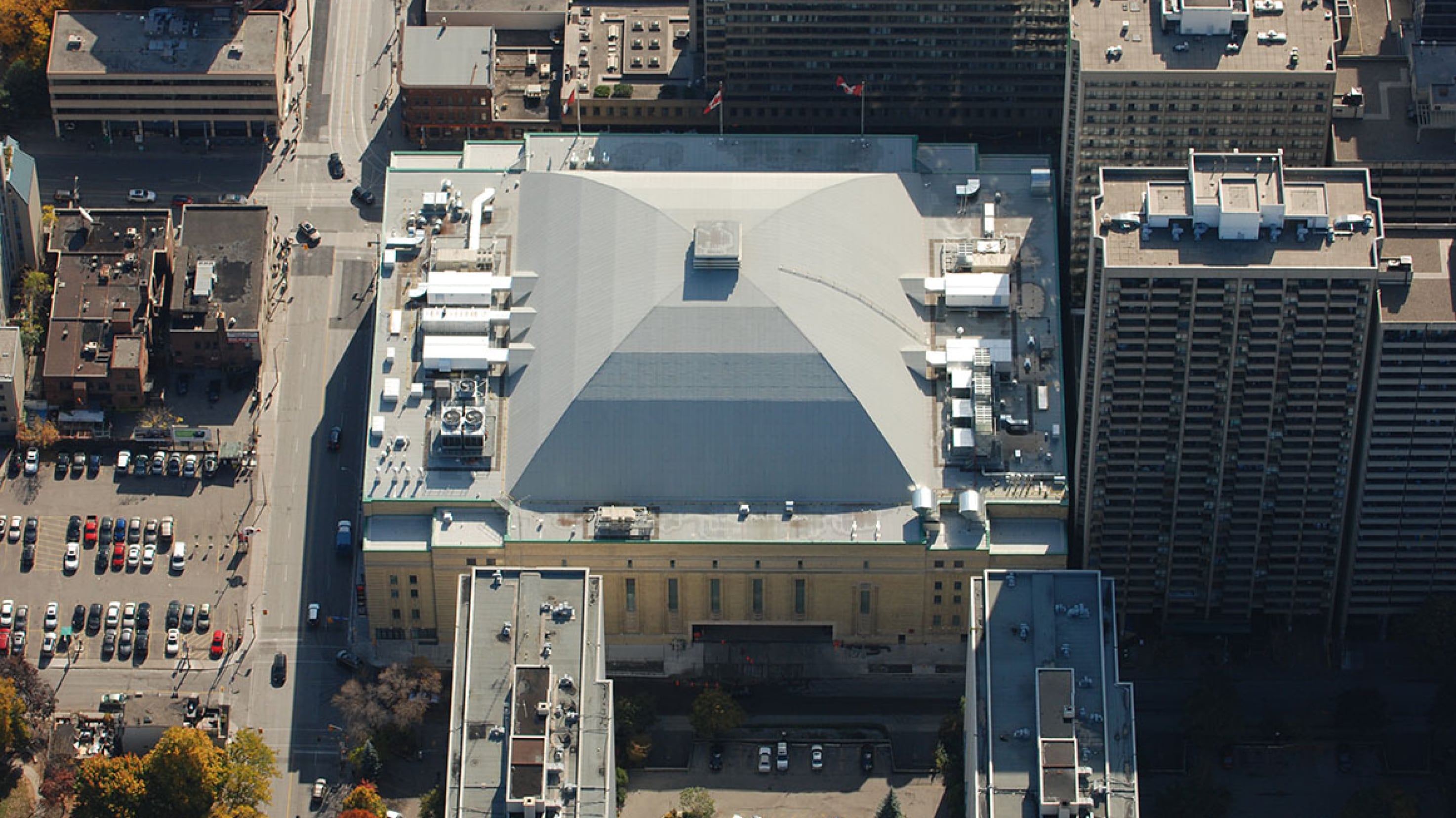 Maple Leaf Gardens Arena in Canada