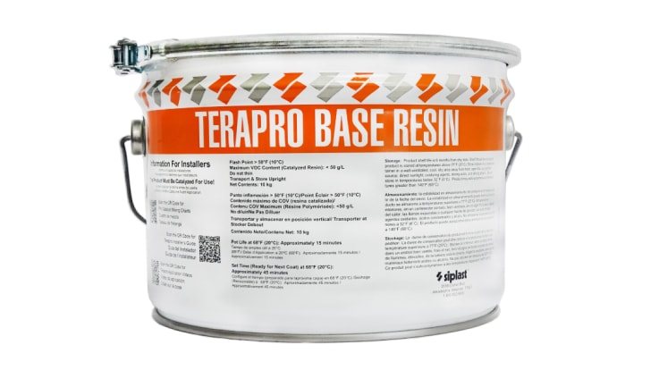 Terapro base resin gallon canniser